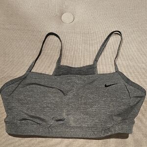 Nike Women's Dri-Fit Charcoal Sports Bra